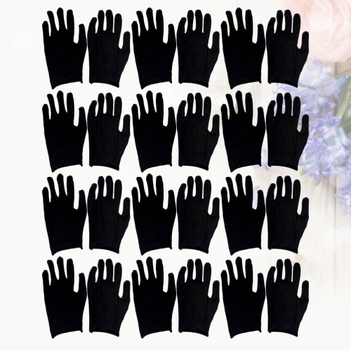12 paar baumwollhandschuhe schwarz, , , arbeitsschutz 2