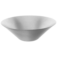 Vintage Edelstahlschüssel Silber Rund Salat Nudeln Küche