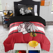 Northwest NHL Chicago Blackhawks Juego de edredσn y funda de almohada Twin/Twin XL