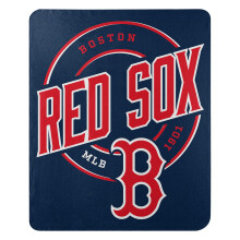 Northwest The Company MLB Red Sox Kampagnen-berwurfdecke, 127 x 152 cm, Teamfarben
