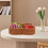 Fruit Basket Organizer Geflechtbox Hellbraun 1 Stuck 3