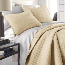 Southshore Fine Living Inc. Twin XL dekbed dekbedovertrekset Slaapzaal Essentieel beddengoed Vlekbestendig Machinewasbaar Sprei XL/Twin beige dekbed