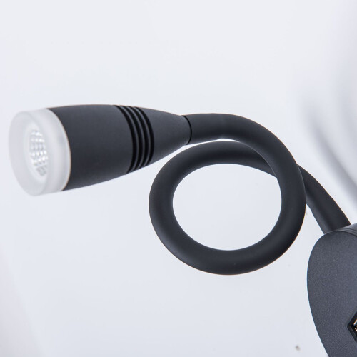 Wandmontierte Leselampe Dimmbar Touch-Control USB 2