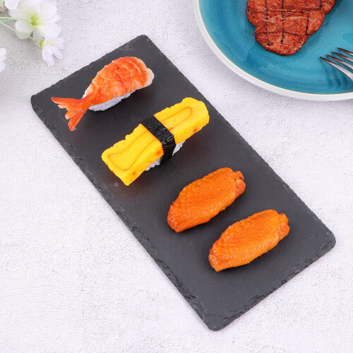 1 Natürliche Schieferplatte Grilltablett 2