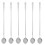 6- . -Rührspoon-Set, 32 cm, für Getränke & Eiscreme 10