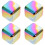 4Stk Whiskey Eiswürfel Wiederverwendbare Bar Home Rocks 8