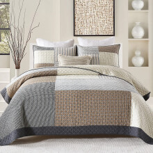 DUOHONG Quilts Queen Size - Queen Quilt gytakar 100% pamut patchwork Paplan gynemugarnitra queen-size ggyal