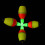 fishing floats 30g für - und , leuchtender eva-float 8