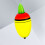 fishing floats 30g für - und , leuchtender eva-float 3