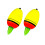 fishing floats 30g für - und , leuchtender eva-float 6