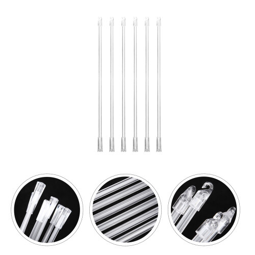 6 jeux de baguettes pour stores verticaux - remplacement orientable 2