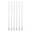6 jeux de baguettes pour stores verticaux - remplacement orientable 2