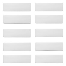10 leere metall namensschilder aus gravieren