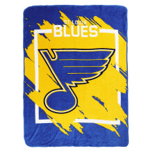 Northwest 1NHL/05904/0021/RET: Micro Raschel Throw Dimensional Blues