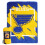 Northwest 1NHL/05904/0021/RET: Micro Raschel Throw Dimensional  Blues 3