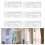 6Pcs Electric Curtain Rail Side Mounting Bracket 8
