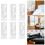 6Pcs Electric Curtain Rail Side Mounting Bracket 4