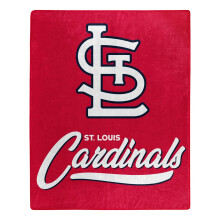 The Northwest Company 1MLB/07070/0027/RET: Raschel 50X60 Signature - St Louis Cardinals