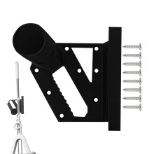 Garden Tool Organiser Wall Mount, Lightweight Broom Holder, Compact Garage Organisation for Garden, Lawn, Kitchen