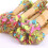 2 à 2 m hanfseil mit blättern, bunt, für diy blumenstrauß 2