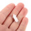 50Pcs White Cabinet Door Damper Pins for Window Shutter Replacement 4