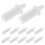 50Pcs White Cabinet Door Damper Pins for Window Shutter Replacement 10
