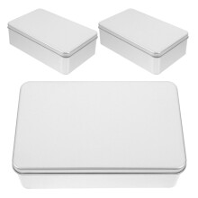 3Stück Weißblech Aufbewahrungsboxen Für Backsnacks Gastgeschenke