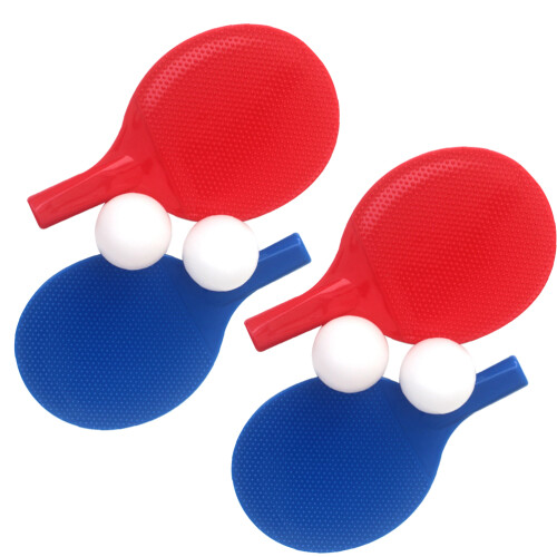 -set Kinder -Pong- Kunststoff mit Bällen (rot, )