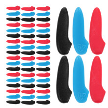 300Pièces Gaines Plastiques Colorées Pour Protection Pointe Couteaux