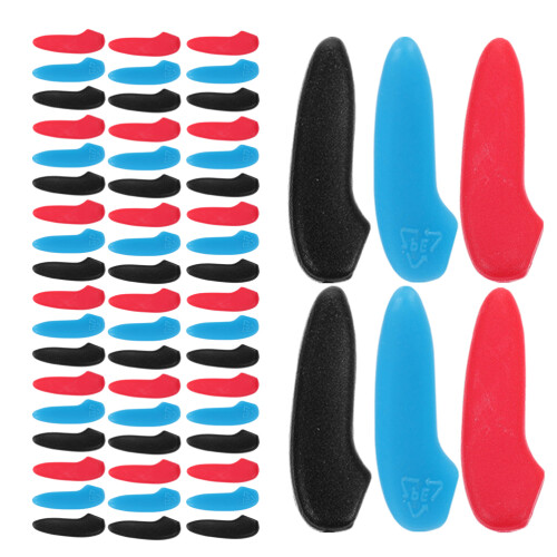 300Pièces Gaines Plastiques Colorées Pour Protection Pointe Couteaux