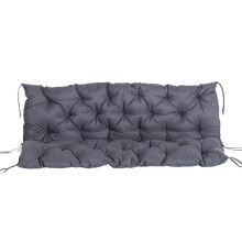 Outsunny 59"""" x 38"""" Tuftet b?nkpude til udend?rsm?bler 3-personers udskiftning til gyngestol Terrassesofa/sofa overfyldt Inkluderer rygl?n m?rke