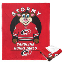 Northwest NHL Carolina Hurricanes Silk Touch-t?ppe 50"""" x 60"""" Mascot of Love
