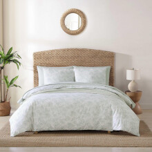 Tommy Bahama- Juego de funda nσrdica tamaρo king Juego de cama reversible de algodσn con fundas a juego Ropa de cama de inspiraciσn costera Essen