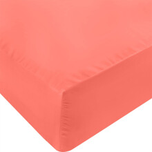 Utopia Bedding Full Fitted Sheet - Bottom Sheet - Deep Pocket - Soft Microfiber -Shrinkage and Fade Resistant-Easy Care -1 Fitted Sheet Only (Coral)