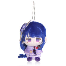 UTIEHD Anime Game GI Karakter Sleutelhanger Pendant, Schattige 4-Inch Verzamelsleutelring