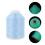 Glow-In-The-Dark Nähgarn Blau Polyester 1 Rolle 8