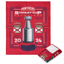 Northwest NHL Florida Panthers Stanley Cup Champions 2024 Silk Touch Throw Deken 50"" x 60"""" Dynamisch