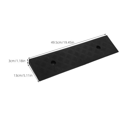 2Stk Treppenlaufmatte Auffahrrampe Für Rollstuhl 1