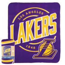 Northwest NBA Los Angeles Lakers Fleece-Überwurfdecke, 127 x 152 cm, Kampagne