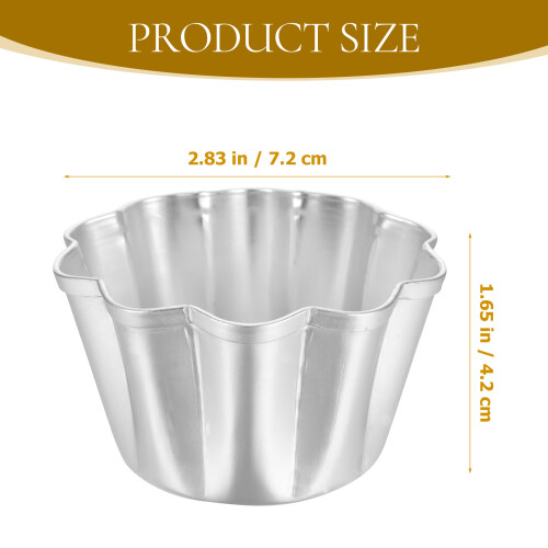 6 puddingformen antihaft, muffin-kuchenform, backform für haushalt 1