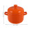 Keramik-Eintopftopf Mit Deckel: 600 Ml, Doppelgriffe, Für Suppe, 2