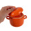 Keramik-Eintopftopf Mit Deckel: 600 Ml, Doppelgriffe, Für Suppe, 4