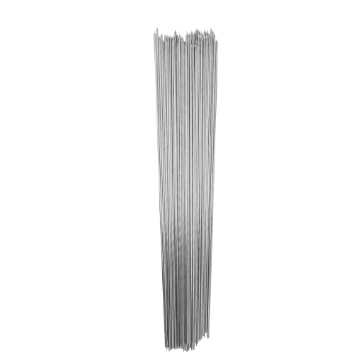 100 Unidades De Inoxidable Para Barbacoa Bbq (Plateado) 2