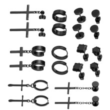 10 pares de pendientes de inoxidable para