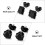 10 pares de pendientes de inoxidable para 10