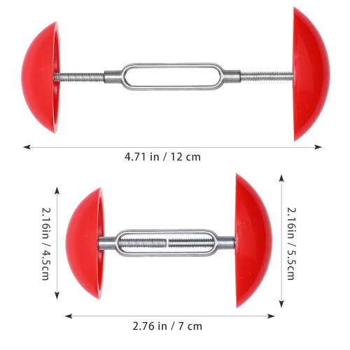 par de estiradores ajustables mini para 1