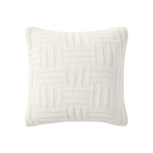 Tommy Bahama Slagkudde Mjuk Bomull med Dragkedja Tropisk Design Idealisk fr sng eller soffa 20"" x 20"""" Kedjekorg Vit