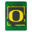 NORTHWEST Oregon Ducks 46x60 Dimensional Design Micro Raschel Überwurfdecke 1