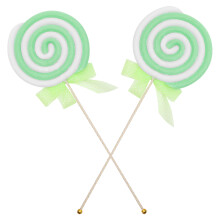 2 unidades decoraciones de falsa para fiestas
