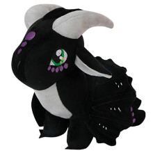 Zacht pluche Vleugels Draak Knuffels Speelgoed Kussen Pop 30 cm Pterosaur Vliegende Zwarte Draak Knuffel Speelgoed Beste Verjaardag Kerstmis Jubi